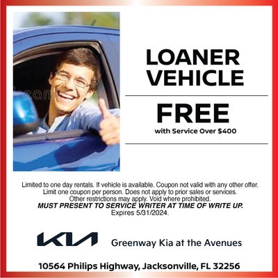 FREE Loaner Vehicle